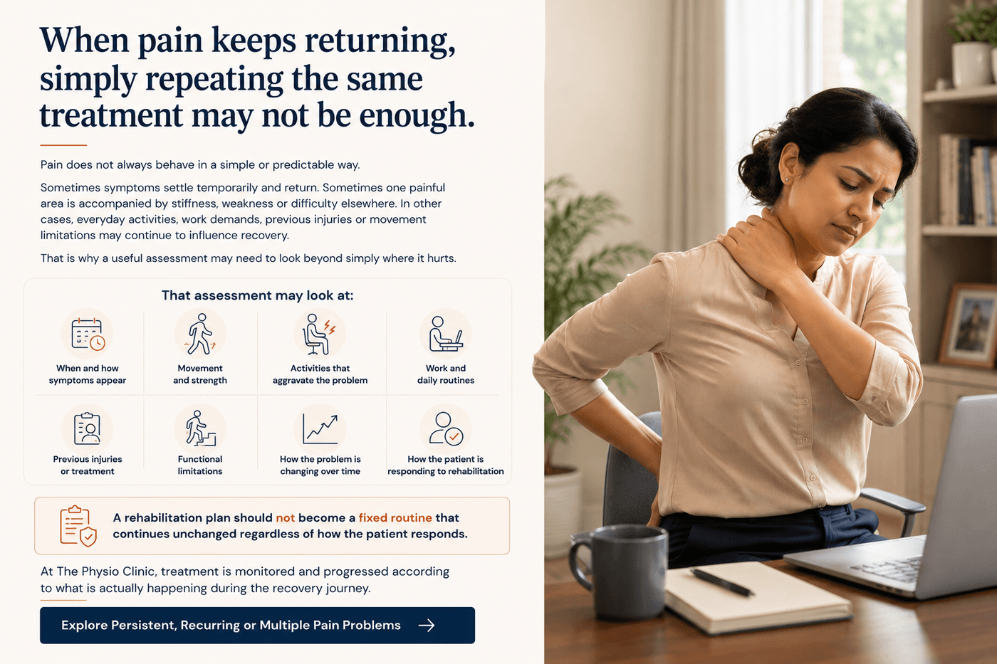 Persistent and recurring pain