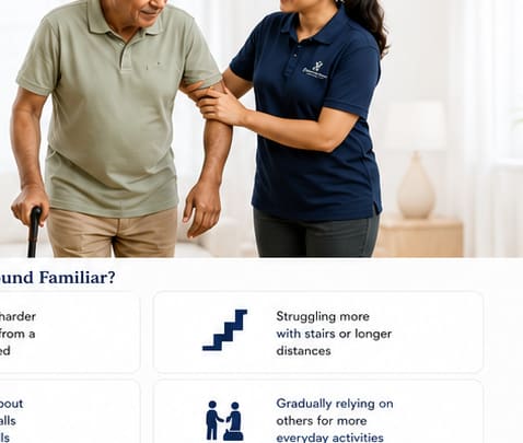 Senior Mobility, Weakness and Fall Concerns