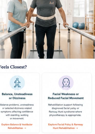 Neurological, Balance and Walking Problems