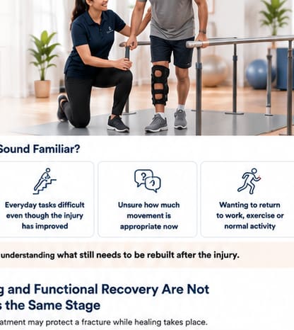 Post-Fracture, Accident and Immobilisation Rehabilitation